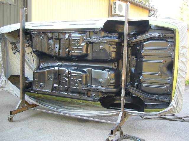 Camaron pohjan maalausta