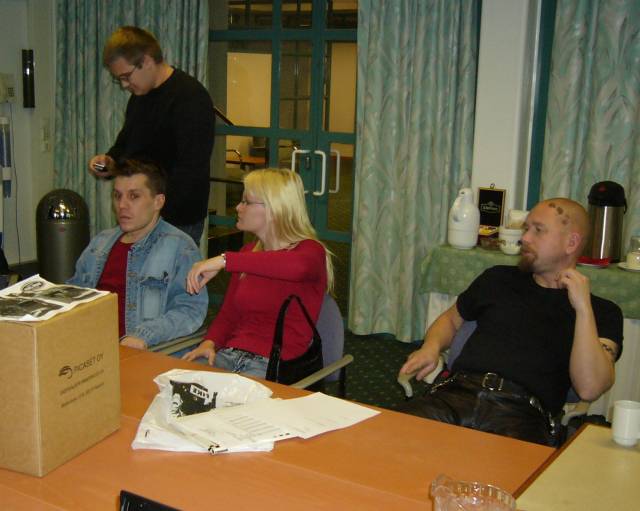 Friikkimittingi Aulangolla 16.12