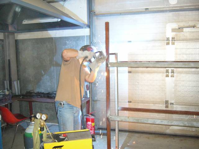 Rengastelineen tekoa